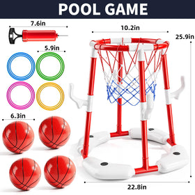 Indoor or outdoor use with NIPLOOOW pool hoop for flexibility.