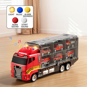 NIPLOOOW ladder truck with extending ladder for dramatic rescues