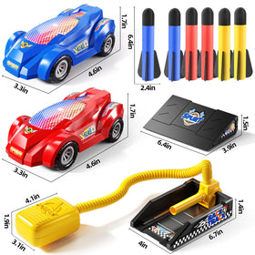 NIPLOOOW LED race cars light up during fast-paced play