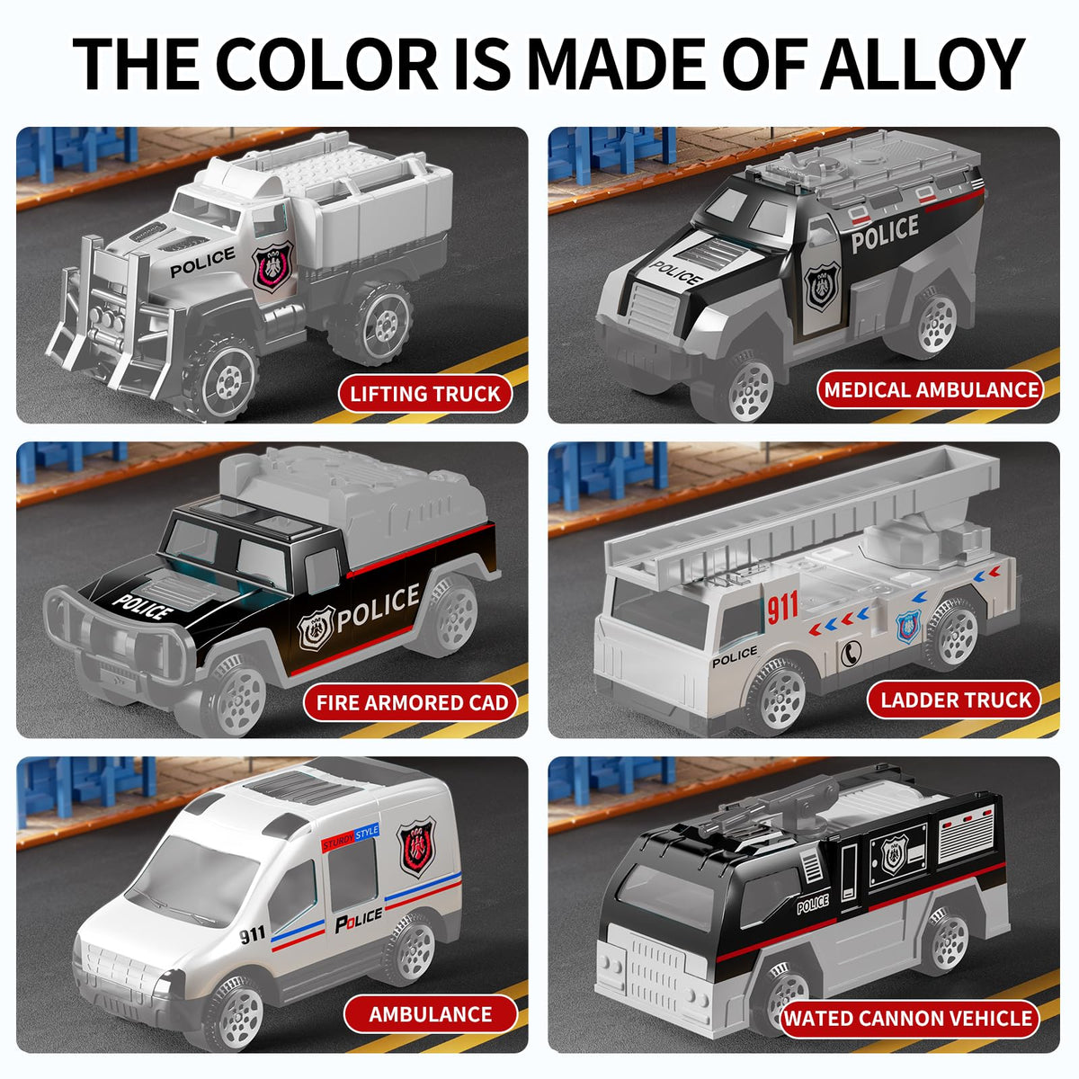 NIPLOOOW lifting truck supports cargo‑handling pretend missions.