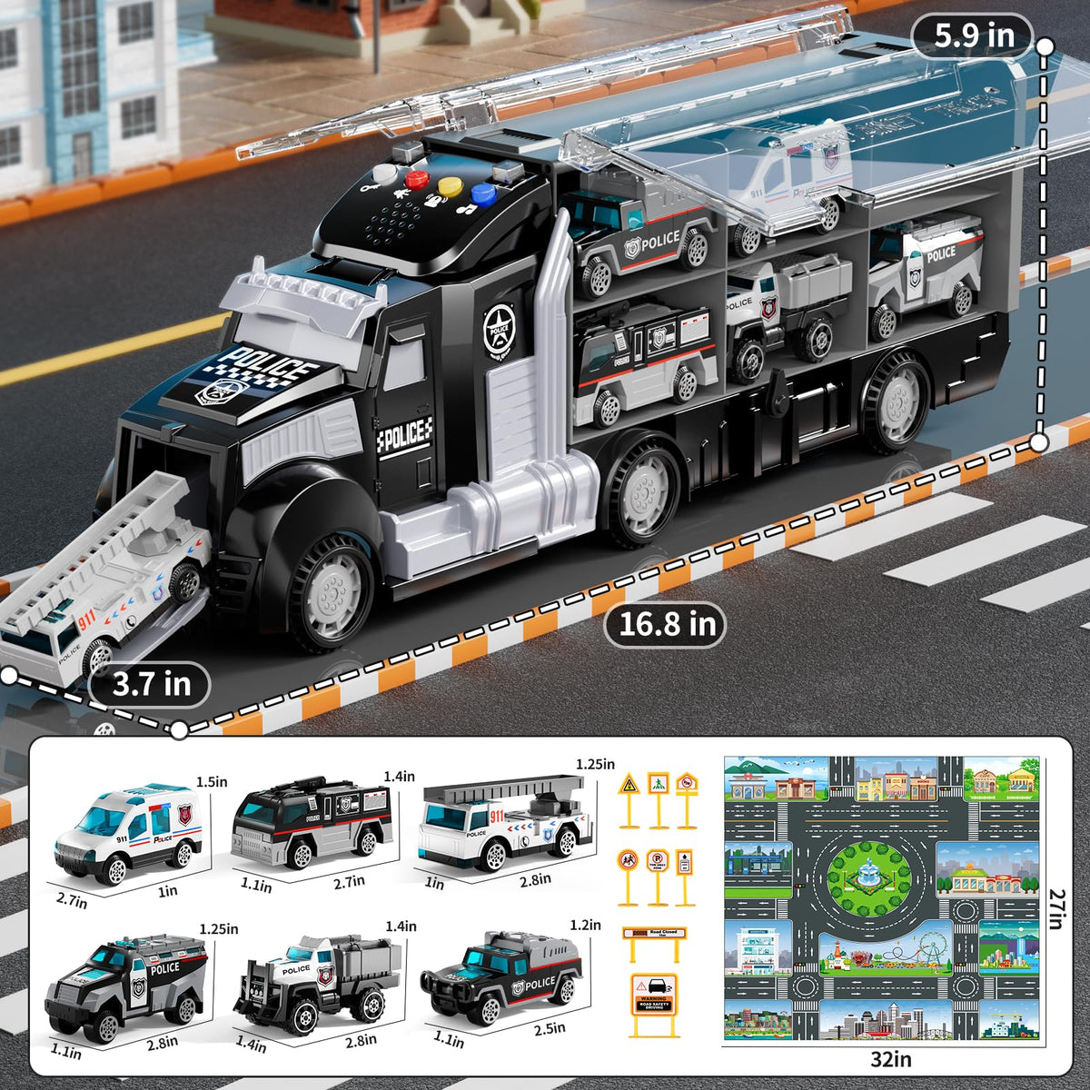 NIPLOOOW water cannon vehicle introduces splashy action moments.