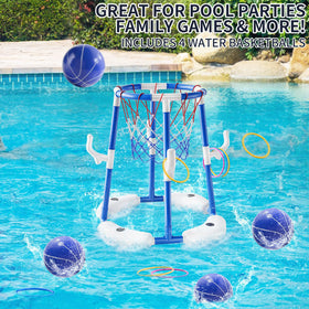 NIPLOOOW ball pump enabling quick inflations for pool play
