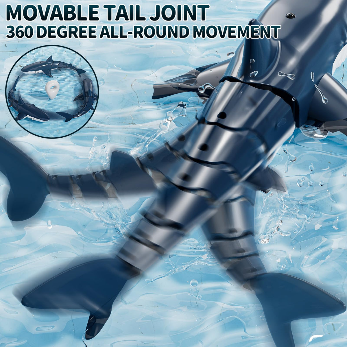 NIPLOOOW gift ready packaging featuring the remote control shark.