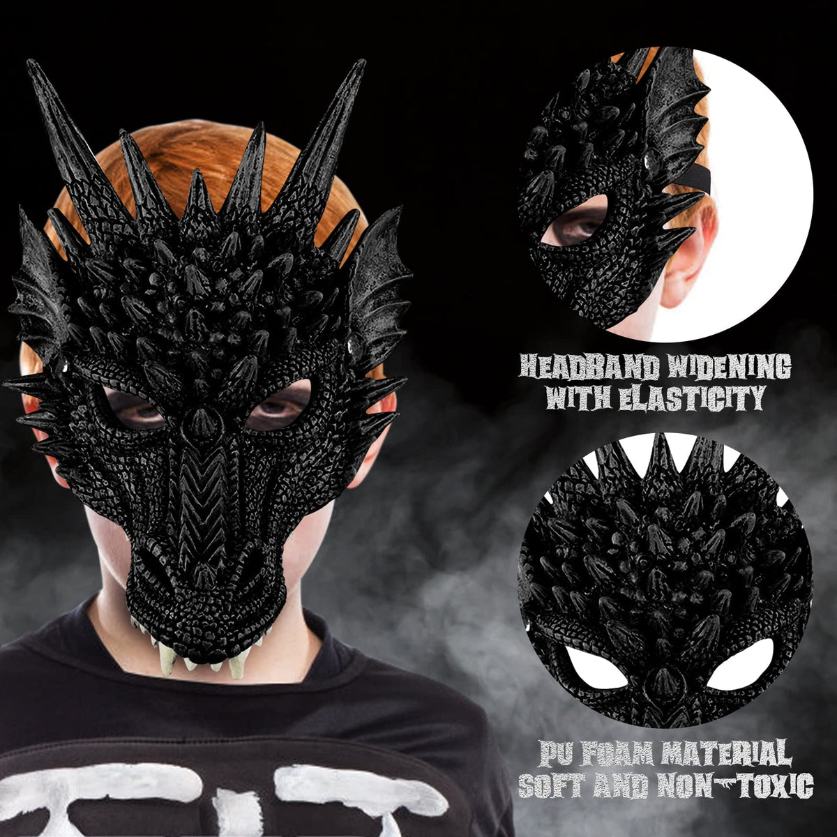 Nirvany Dragon Costume at Halloween event inspiring costume excitement