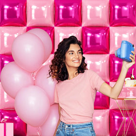 NISOCY balloon arch kit setup for DIY party decor.