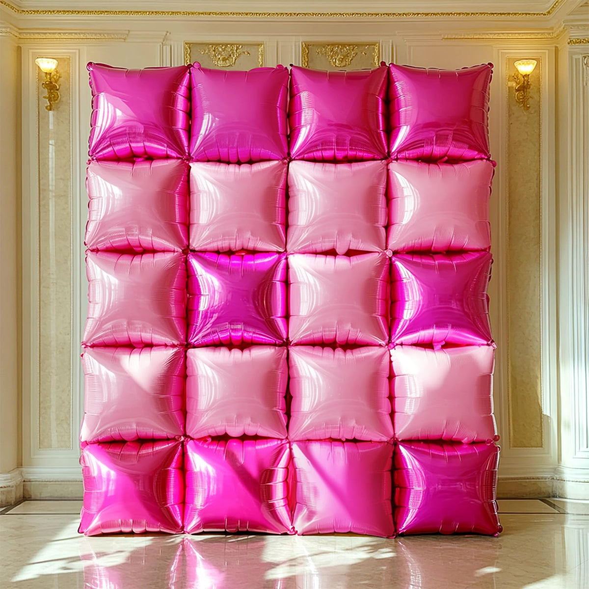 NISOCY deflate-and-reuse design reduces waste after events.