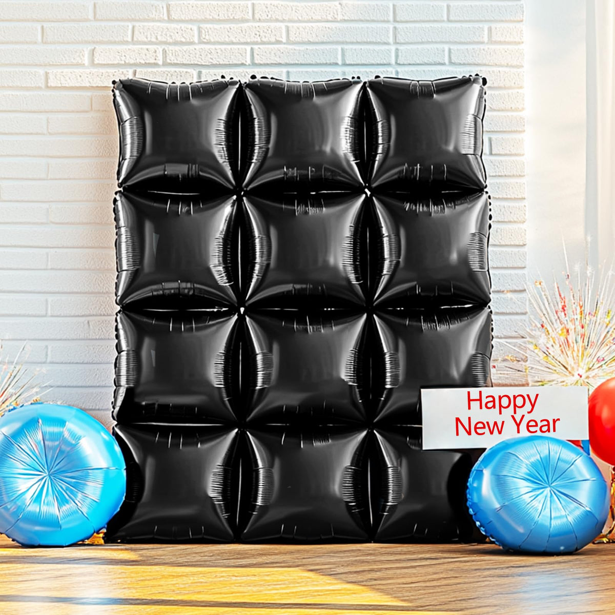 NISOCY versatile backdrop suited for New Year, birthdays, and graduations.