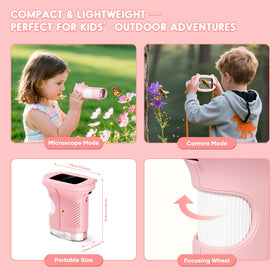 Nisumkey Wonderquest portable compact design fits in bags for on-the-go learning.