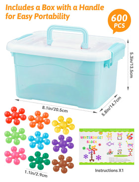NiToy building bricks closeup: interlocking bricks encourage fine motor skills and spatial awareness.
