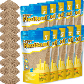 NiToy FlexiSand 19lb bulk refill for imaginative play and easy cleanup.