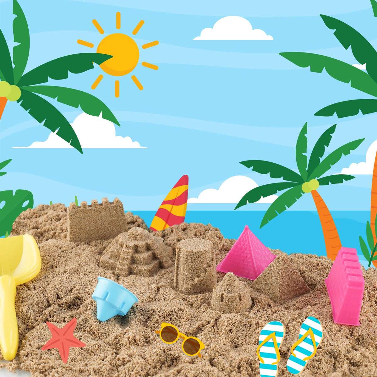 NiToy FlexiSand makes a great gift for kids' birthdays and holidays.