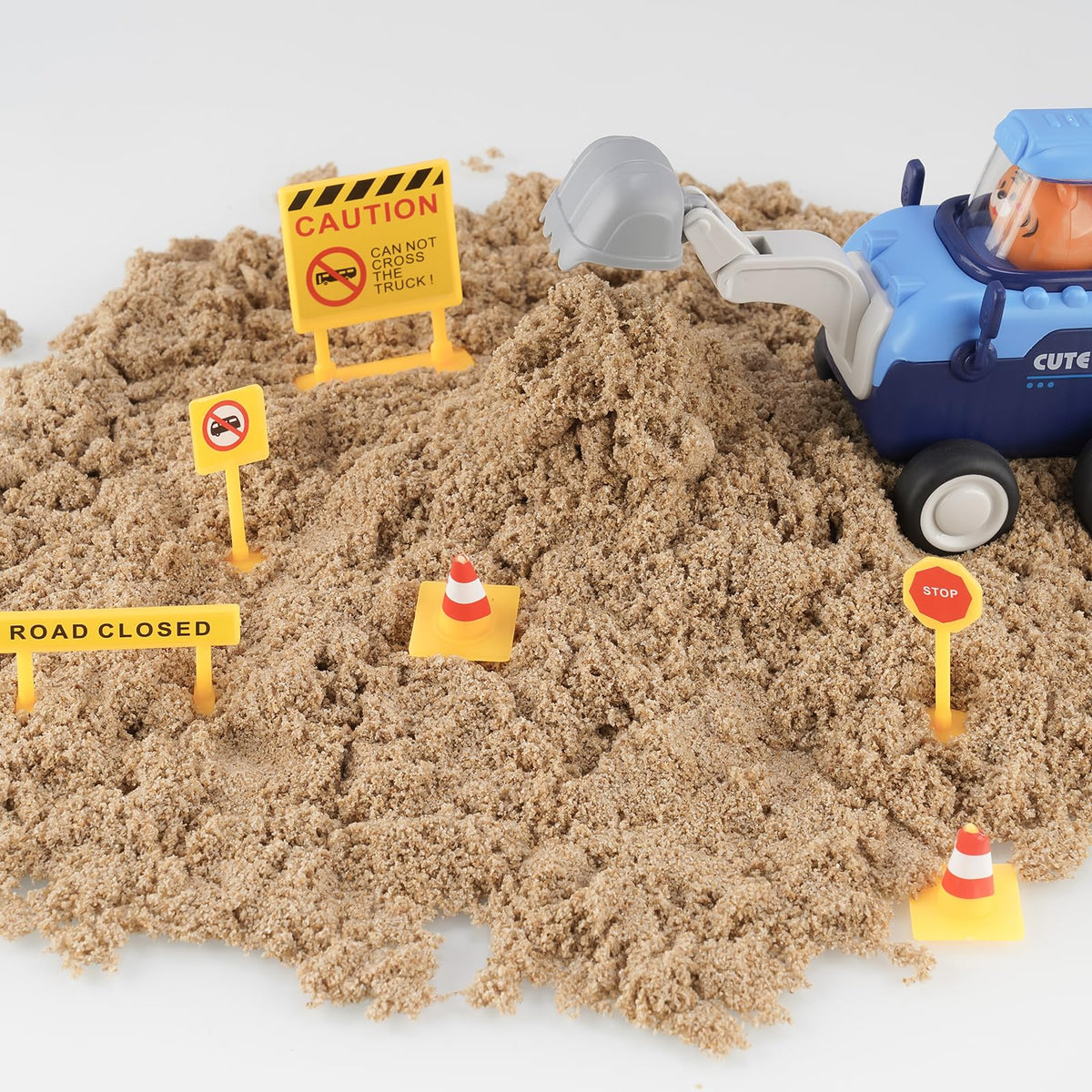 NiToy FlexiSand 100% natural beach sand provides a safe, non-toxic option for kids.