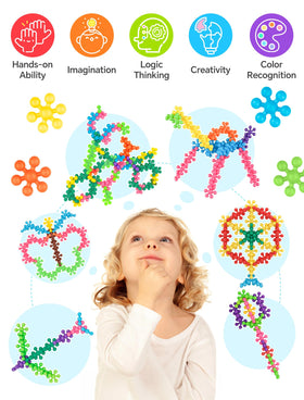NiToy storage box with pieces: portable organization for playdates and travel.