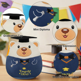 NIUBEHOHO Class of 2026 bear as milestone keepsake for graduates.