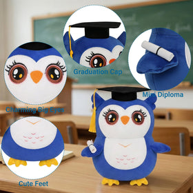NIUBEHOHO graduation toy doubles as bedtime companion and photo prop