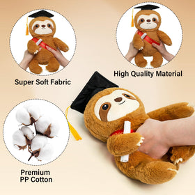 NIUBEHOHO sloth vacuum-sealed for safe, gift-ready delivery.