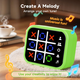 Niufuntek 5-games menu display, easy to pick a new challenge.