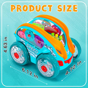Niulife colorful gears rotate visually, encouraging curiosity and exploration