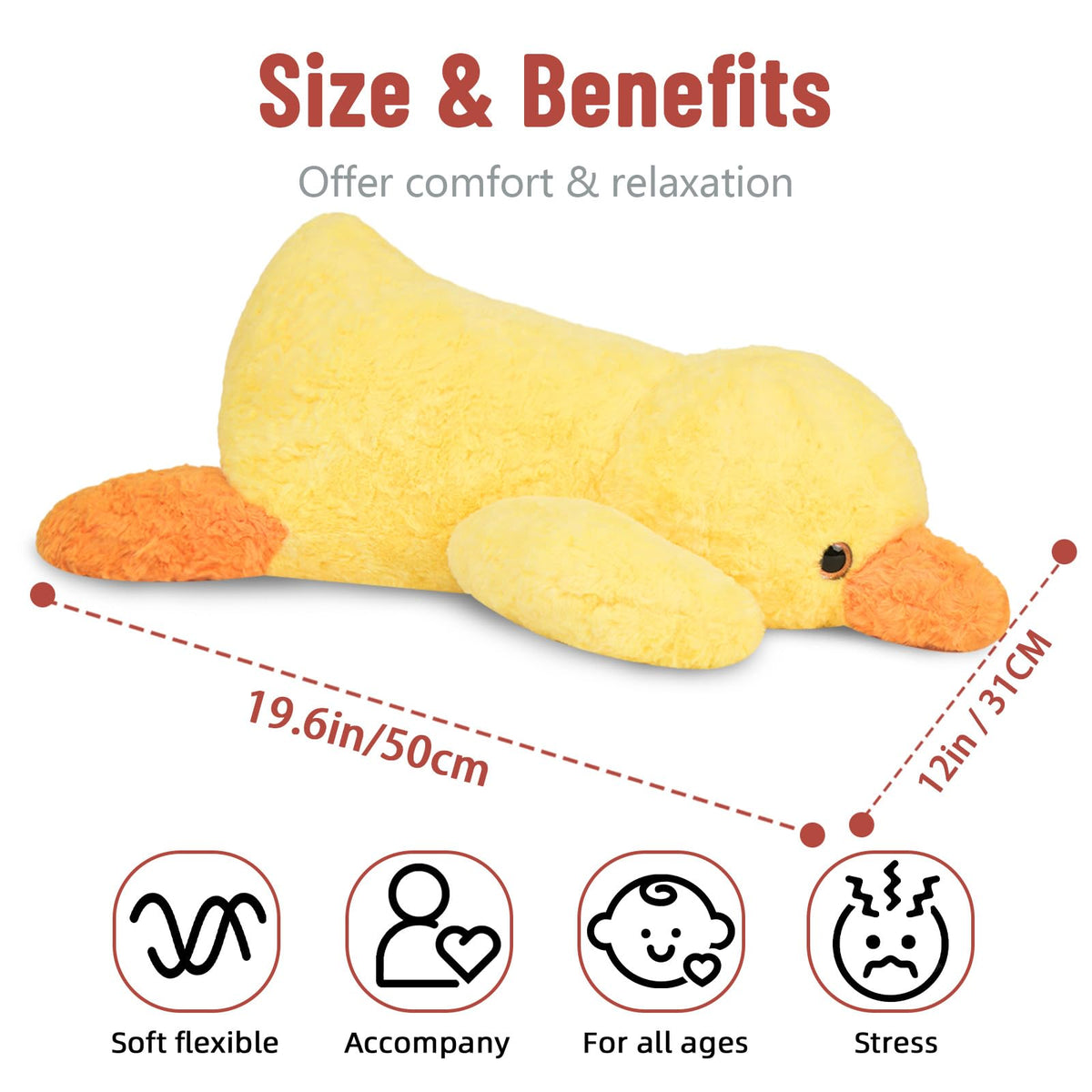 Niuniu Daddy 20 weighted duck weight-balanced legs for hugging