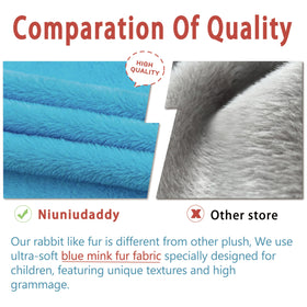 Niuniu Daddy shark plush ideal for cuddling in bed and lounging.