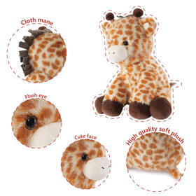 Niuniu Daddy gift-box ready giraffe plush ideal for gifting