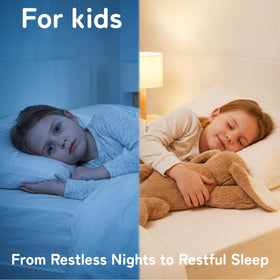 Niuniu Daddy bunny provides a hug-like feel for kids during bedtime.