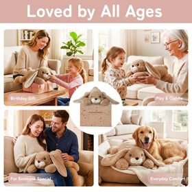 Niuniu Daddy weighted toy supports relaxed sleep and lounge time for kids.