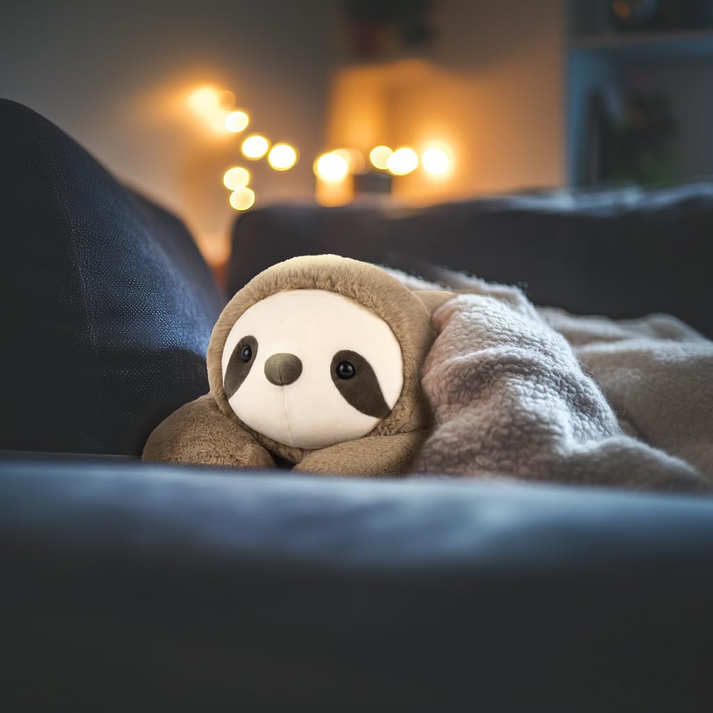 Kids and adults relax with Niuniu Daddy weighted plush for soothing comfort.
