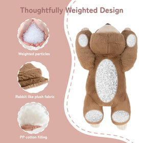 Niuniu Daddy plush machine washable in a laundry bag for easy care.