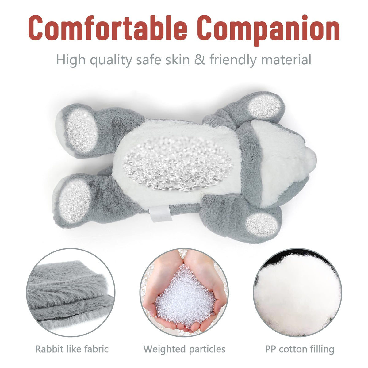 Niuniu Daddy weighted cat plush easy to clean and gift-ready.
