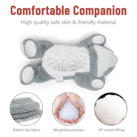 Niuniu Daddy weighted cat plush easy to clean and gift-ready.