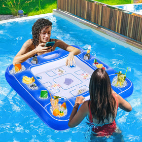 Niuyhe floating drink holder keeps beverages within reach.