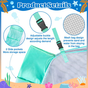 Niuyhe pool float storage net mesh detail highlights breathable design.