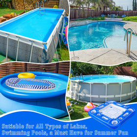 Niuyhe pool party setup supports easy setup and storage.