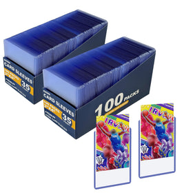 NIXITLO baseball top loader protects 55pt cards from bends and scratches