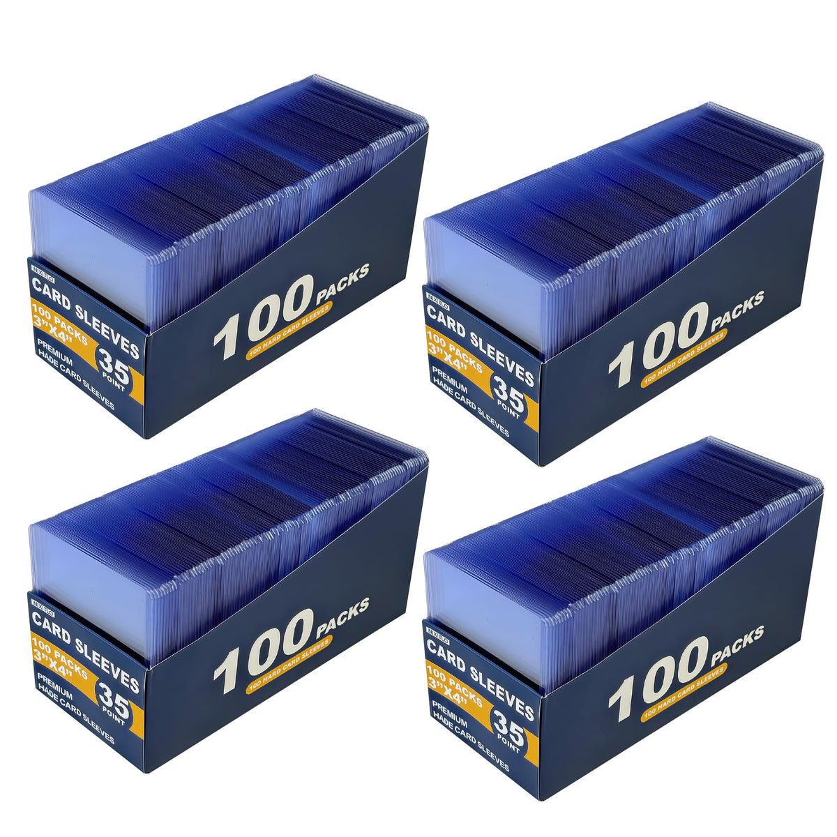 NIXITLO 400 hard sleeve for baseball cards protecting from bends and scratches