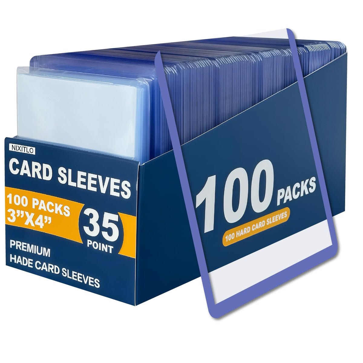 NIXITLO 800 top loaders for MTG cards help maintain pristine condition