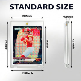 NIXITLO one-touch card holder enabling easy access while protecting card edges.