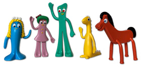 NJ Croce Gumby and Friends boxed set ready for display and collection