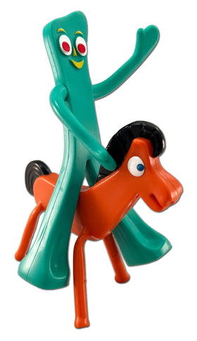 Gumby retro toy collectible from NJ Croce for shelf dioramas.