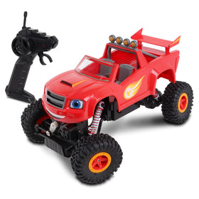 NKOK Blaze RC rock crawler front view for immersive off-road play