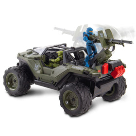 NKOK Halo Infinite RC Battle Hog chassis detail highlighting durable scale build.
