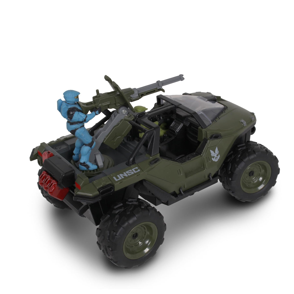 NKOK Halo Infinite RC Master Chief driver in cockpit for authentic Halo experience.