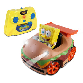 NKOK Krabby Patty car front view for imaginative play indoors
