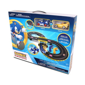Officially licensed Sonic and Tails race set for family fun