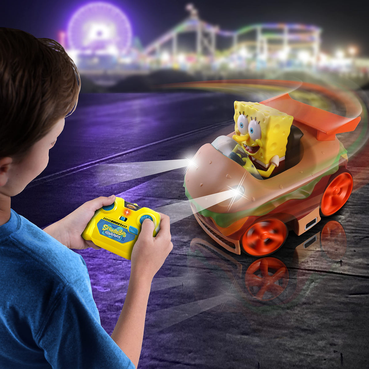 NKOK RC car 2.4GHz transmitter enables smooth play near friends