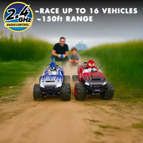 NKOK Sonic Racing CrossWorlds monster truck off-road ride on varied terrain
