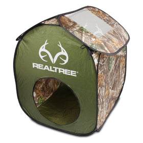 NKOK Realtree Play House mesh top for breathable interior and clear visibility.