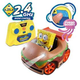 NKOK Krabby Patty RC car Turbo Boost for quick bursts of speed