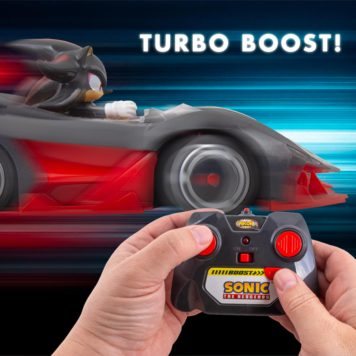 NKOK Shadow RC car adjustable front-wheel alignment improves steering precision